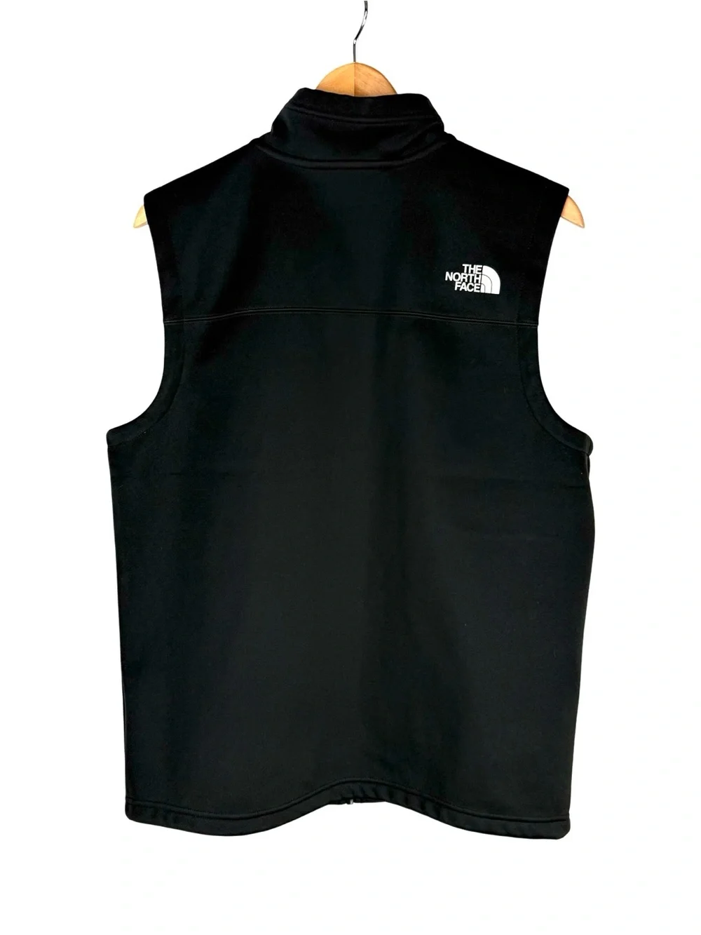 The North Face Men’s Black Apex Risor Fleece Lined Vest M Windproof Soft Shell